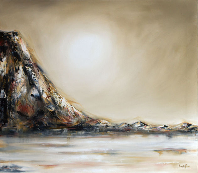 isla de lobos II Oil Canvas Landscaping