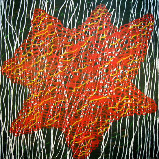 Estrella de mar Acrylic Canvas Others