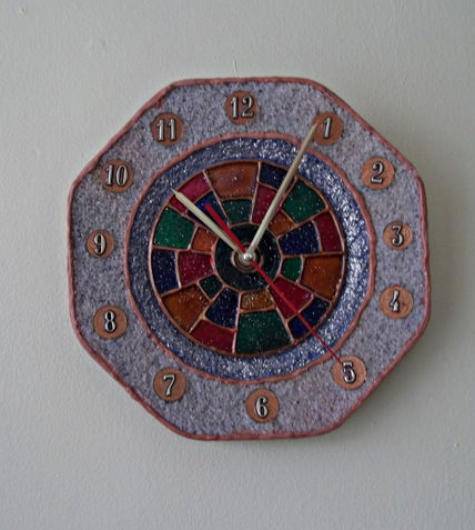 Reloj con plato