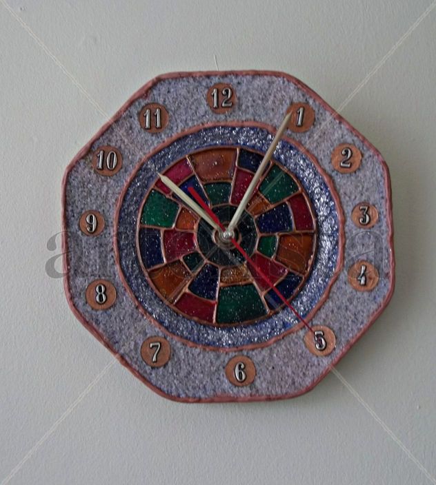 reloj con plato