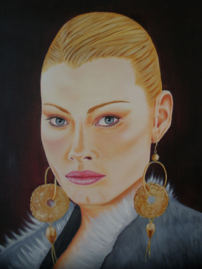 MODELO Oil Canvas Portrait