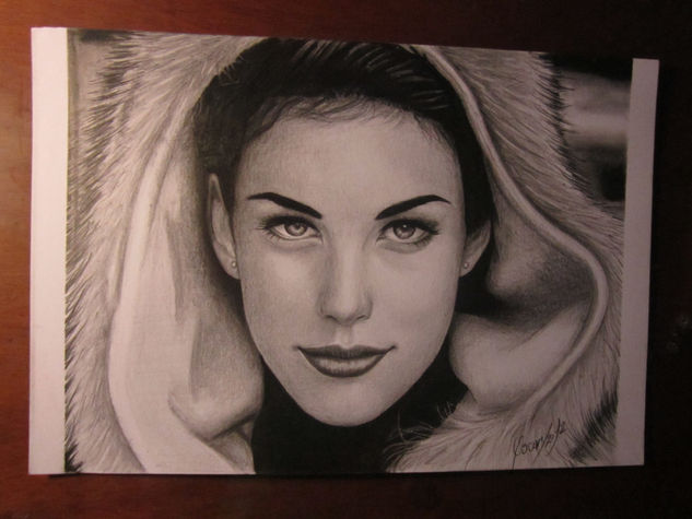 Retrato Liv Tyler Pencil