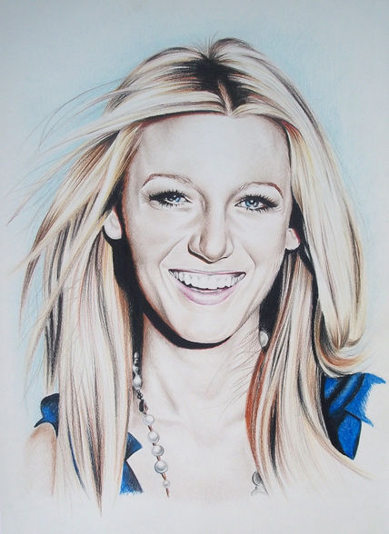 Retrato chica rubia