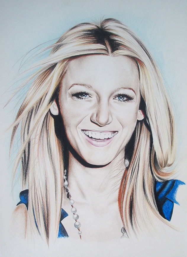Retrato chica rubia