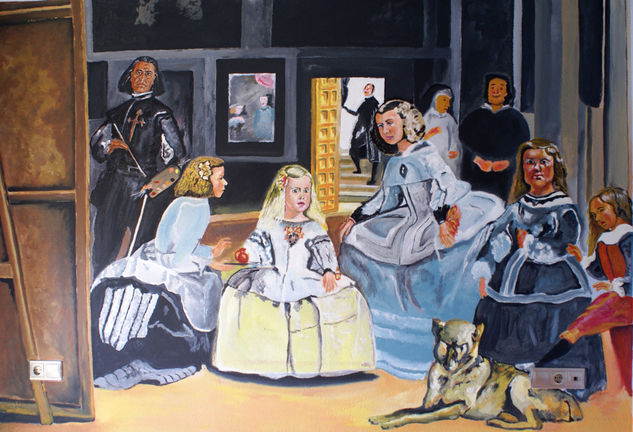 las meninas Acrílico Otros Retrato