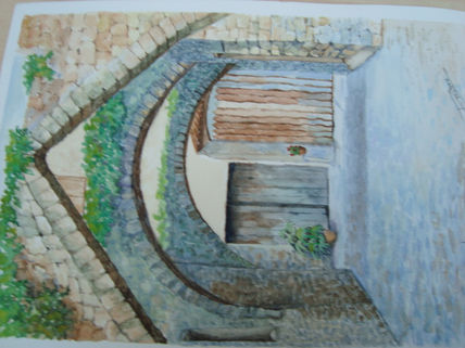 Calle con arcos