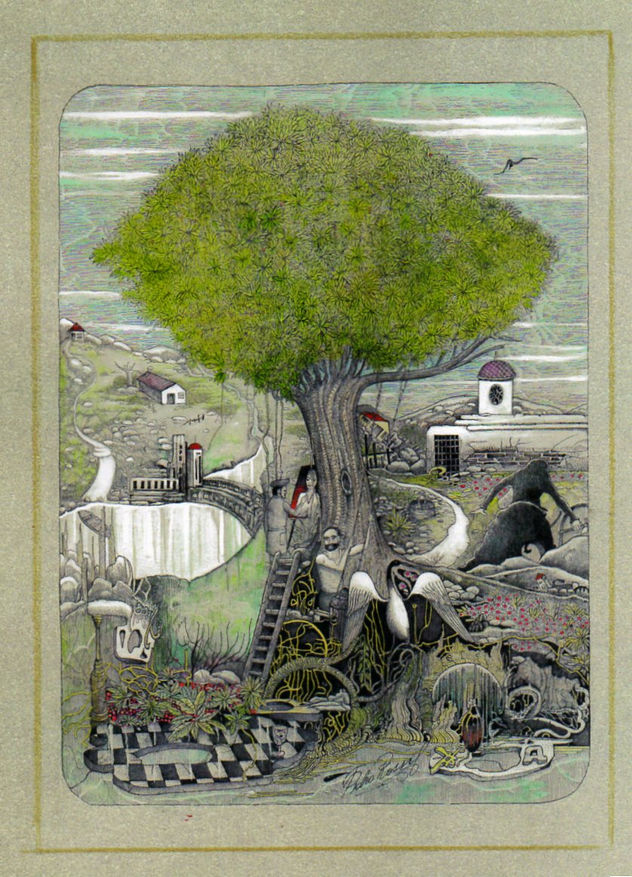 naturaleza surrealista de pedro rossi