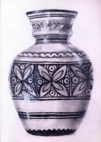 Jarrón Ceramico