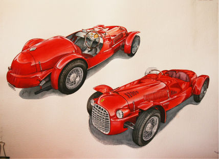Ferrari 166 spider...