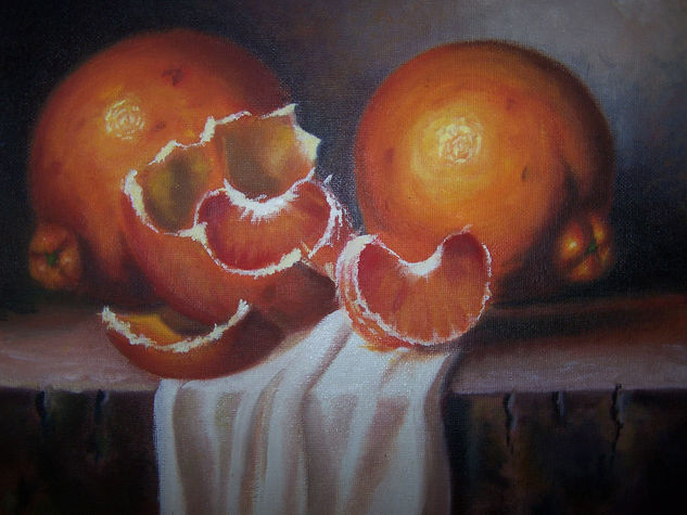 Bergamotas Oil Canvas Still Life Paintings