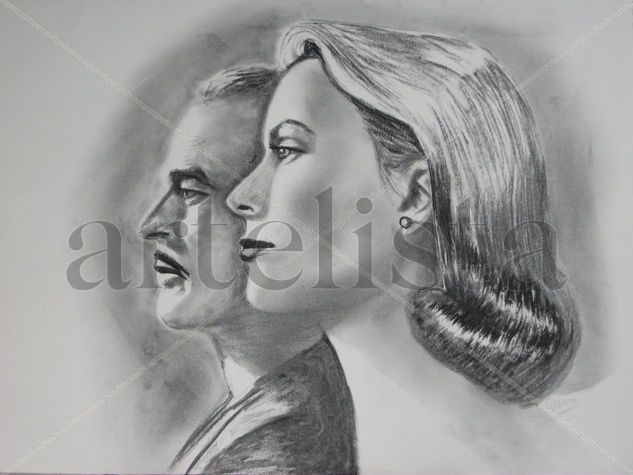 GRACE KELLY Charcoal