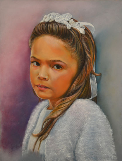 retrato a pastel Oil Canvas Landscaping