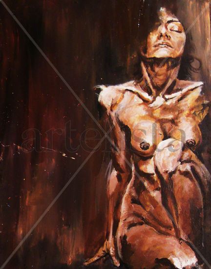 Desnudo Acrylic Panel Nude Paintings