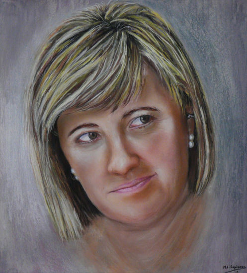 Matilde (retrato) Pastel Paper Figure Painting