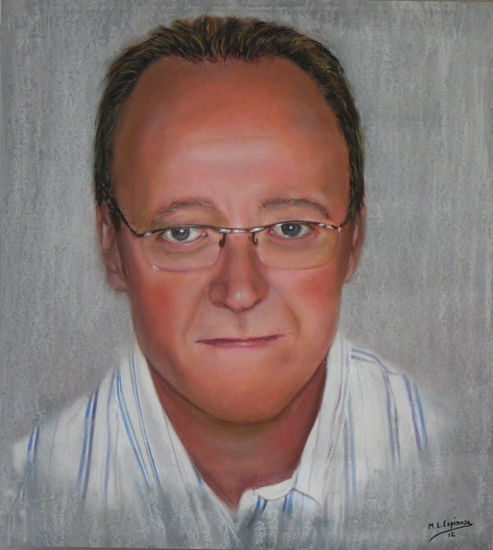 Ernesto (retrato) Pastel Paper Figure Painting