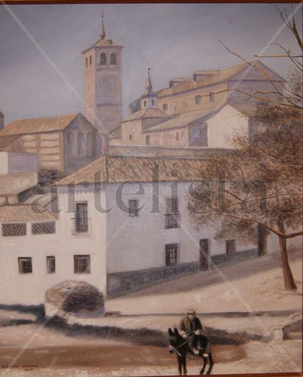 OLIAS ANTIGUO Oil Canvas Landscaping