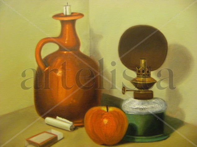 QUINQUÉ Y VELAS Oil Canvas Landscaping