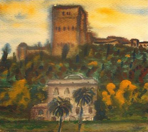 Alhambra Watercolour Paper Landscaping