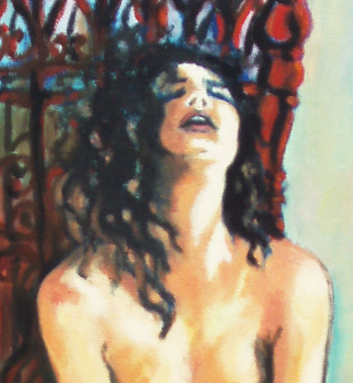 Detalle de La Rambla, Barcelona Oil Canvas Nude Paintings