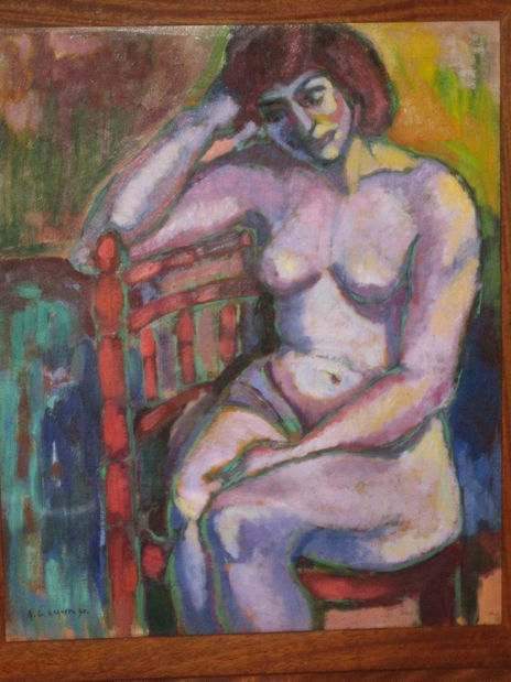Desnudo mujer