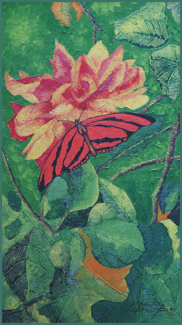 Mariposa / de la serie mariposas y cerro