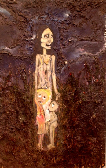 ANOREXIA Mixed media Panel Others