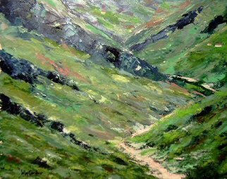 Picos de Europa Oil Canvas Landscaping