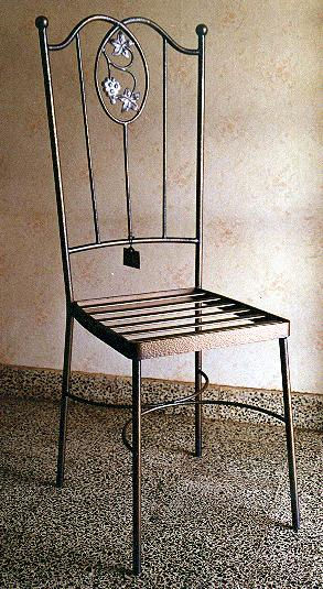 hf-  Silla con racimo de uvas Foundry Metal