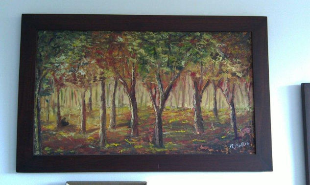 perdido en mi Oil Canvas Landscaping