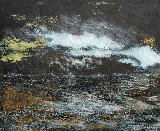 Tormenta en la costa