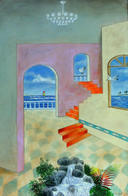 Jardin interior
