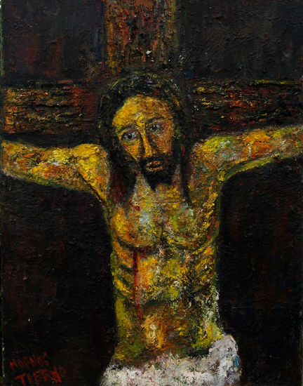 Ecce Homo Oil Canvas Figure Painting