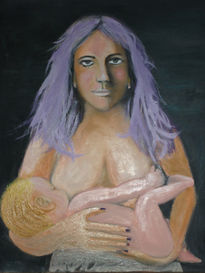Madre con su hijo
