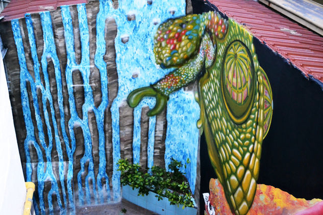 Mural, Camaleon Others Others Landscaping