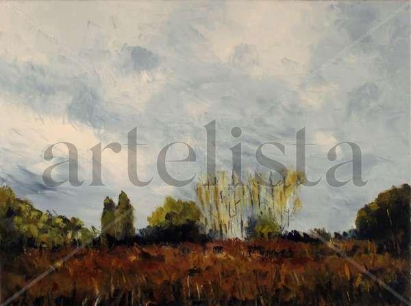 Otoño 3 Oil Canvas Landscaping