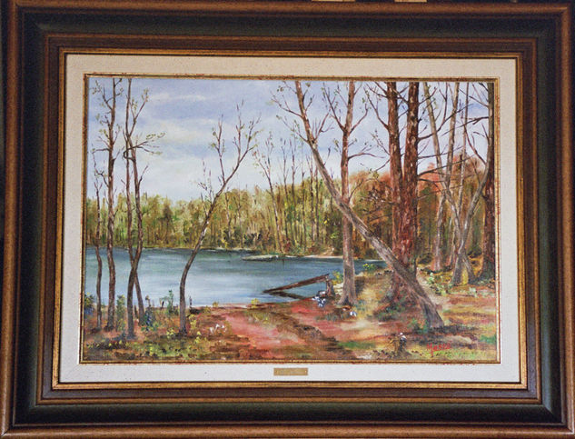 El Lago Oil Canvas Landscaping