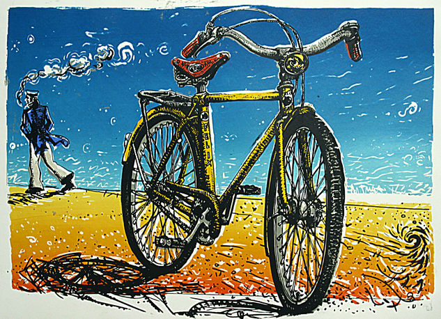 Corto et un Velo Screen-Printing