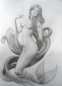 Boceto para Sirena 3