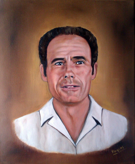 MI PADRE Oil Canvas Portrait