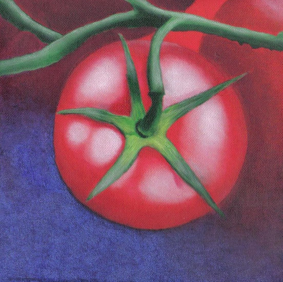 Los tomates de mi huerta Oil Canvas Still Life Paintings