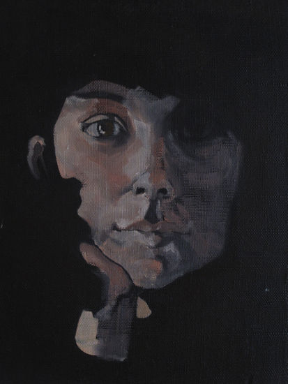 S/T Oil Canvas Portrait