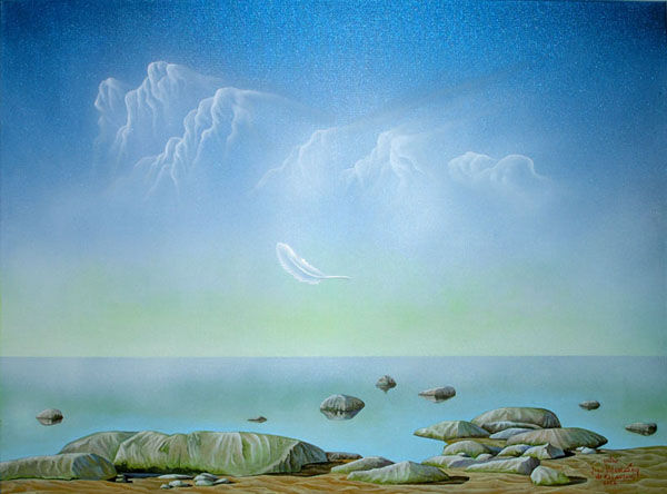 "Native coast" Óleo Lienzo Paisaje