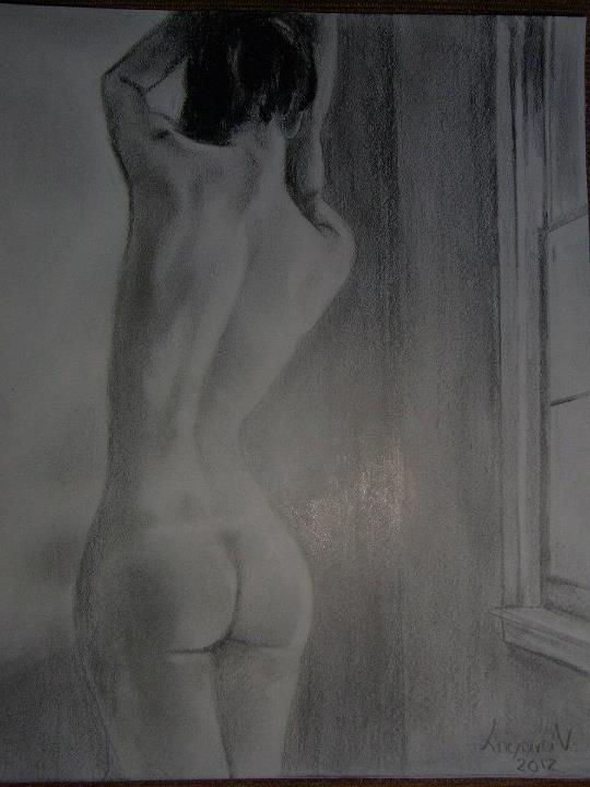 mujer desnuda