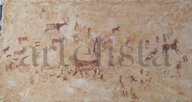 PINTURA RUPESTRE LEVANTINA EN MINATEDA (1)