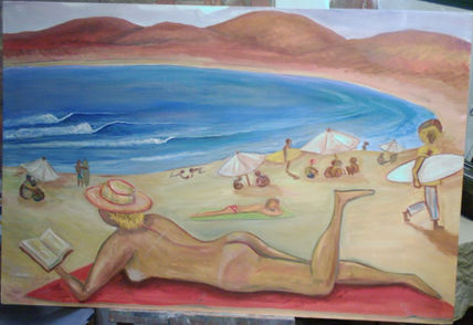 Chica en la Playa