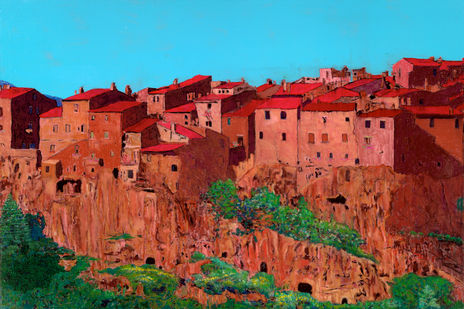 Pitigliano Village