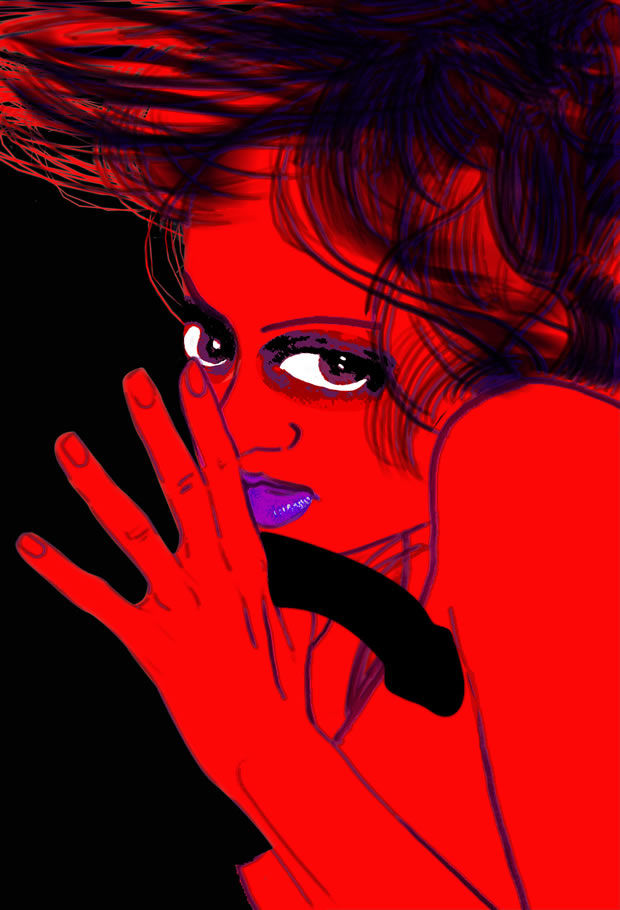 beso/rojo