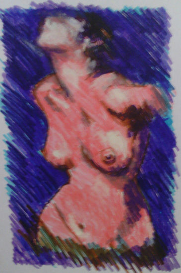 desnudo Watercolour Panel Nude Paintings