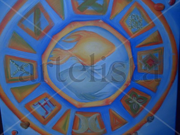 Mandala Azul