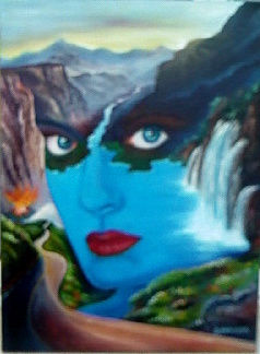 formación de paisaje.